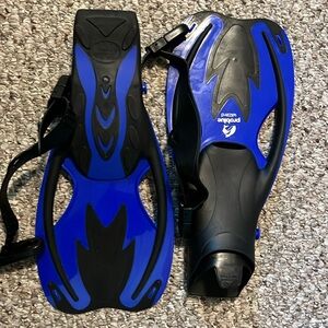 Snorkling flippers, brand new, problue wizard, EU 34-38, kids